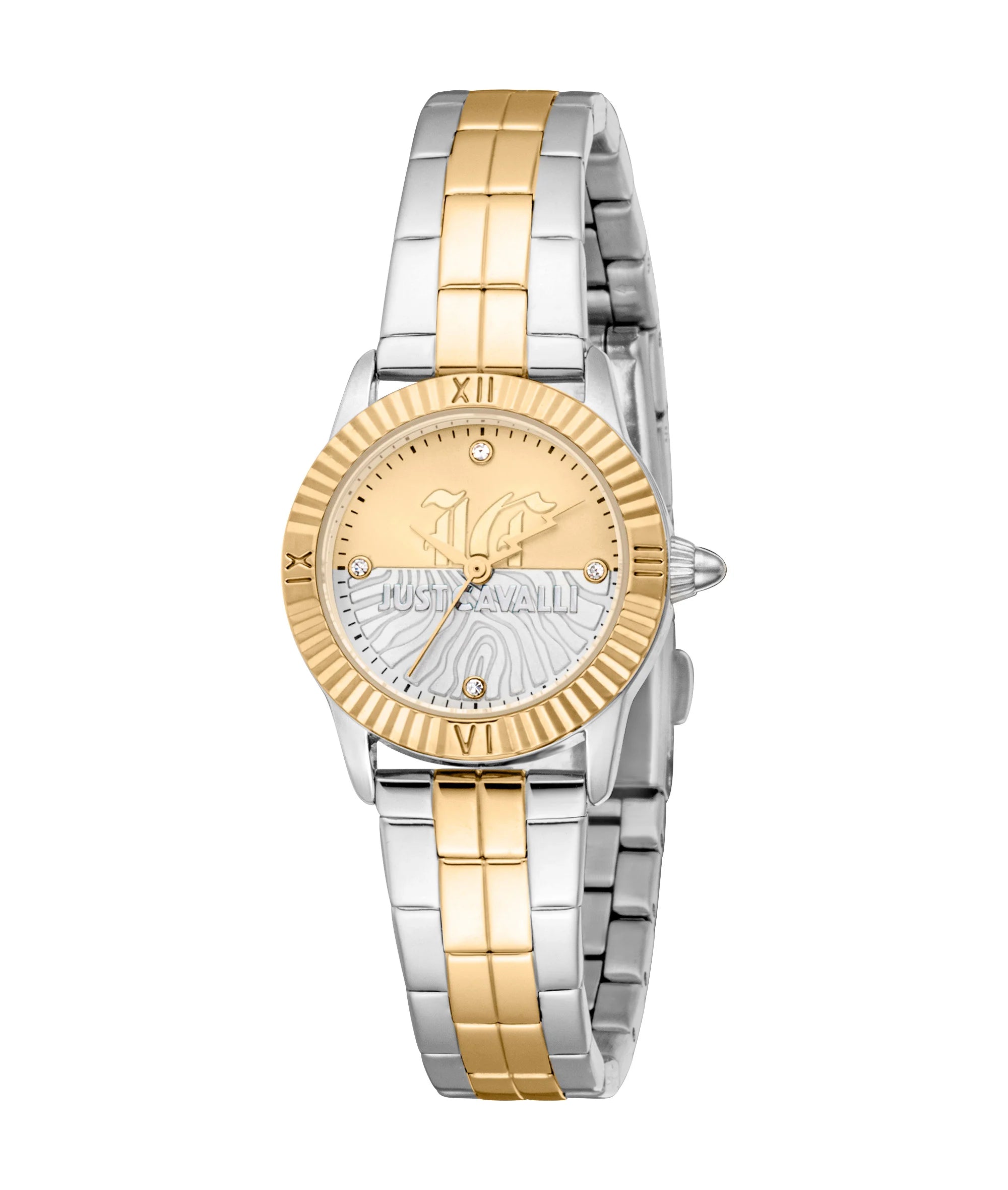 Just Cavalli Mini Raffinata Two Tones Yellow Gold