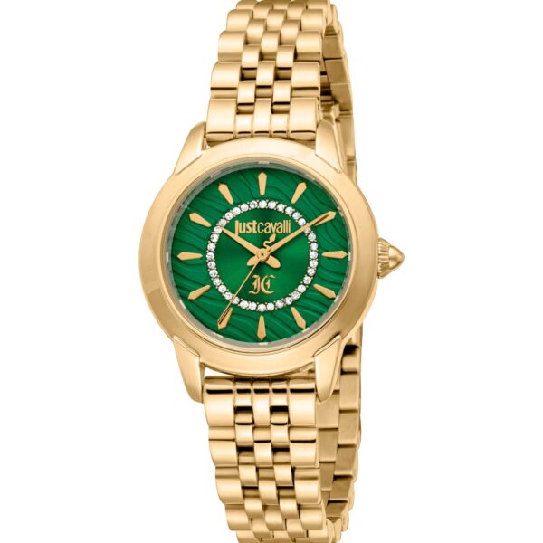 Just Cavalli Allegra Yellow Gold Green