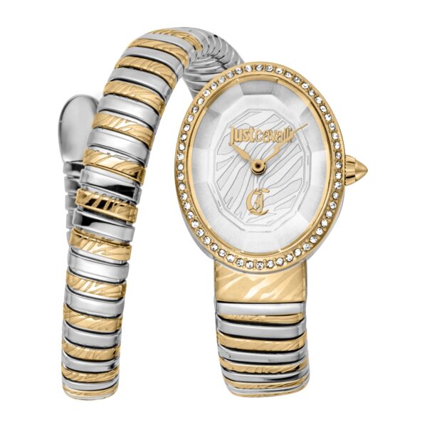 Just Cavalli Velina Silver Yellow Gold