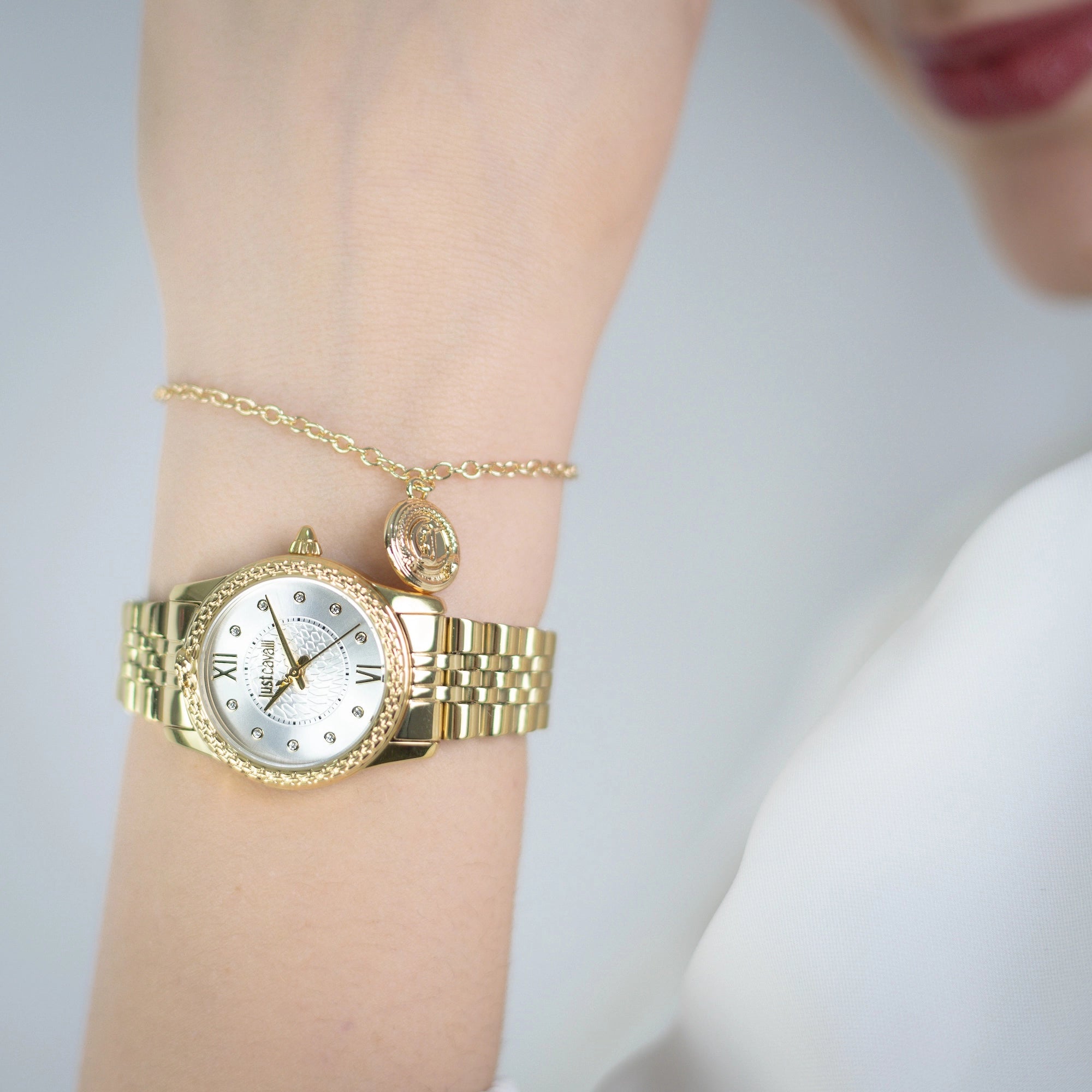 Just Cavalli Sublime Animalier Yellow Gold Silver - Image 2