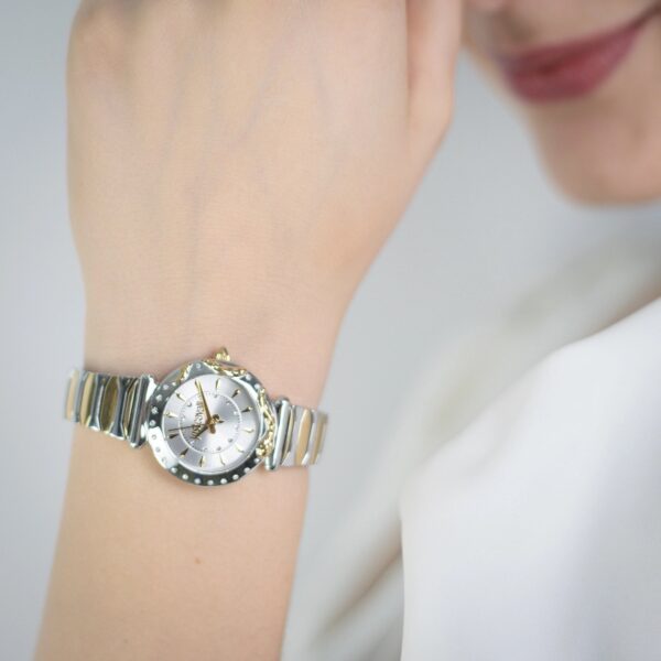 Just Cavalli Stella Snake Two Tones YG Silver - alternate view