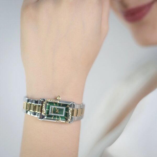 Just Cavalli Dolcezza Snake Two Tones YG Green - alternate view