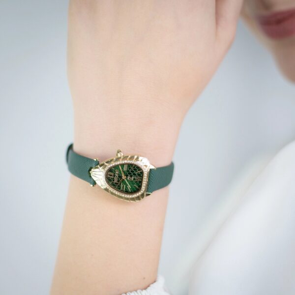 Just Cavalli Perla Leather Green YG - alternate view