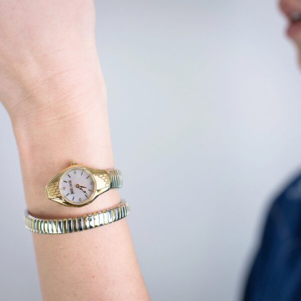 Just Cavalli Vivace Silver Yellow Gold Antique white - alternate view