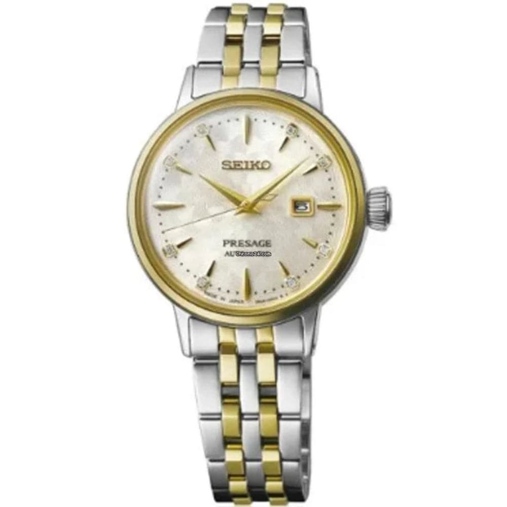 Seiko Two-Tone Stainless Steel Women Watch Sre010J1 - Image 5