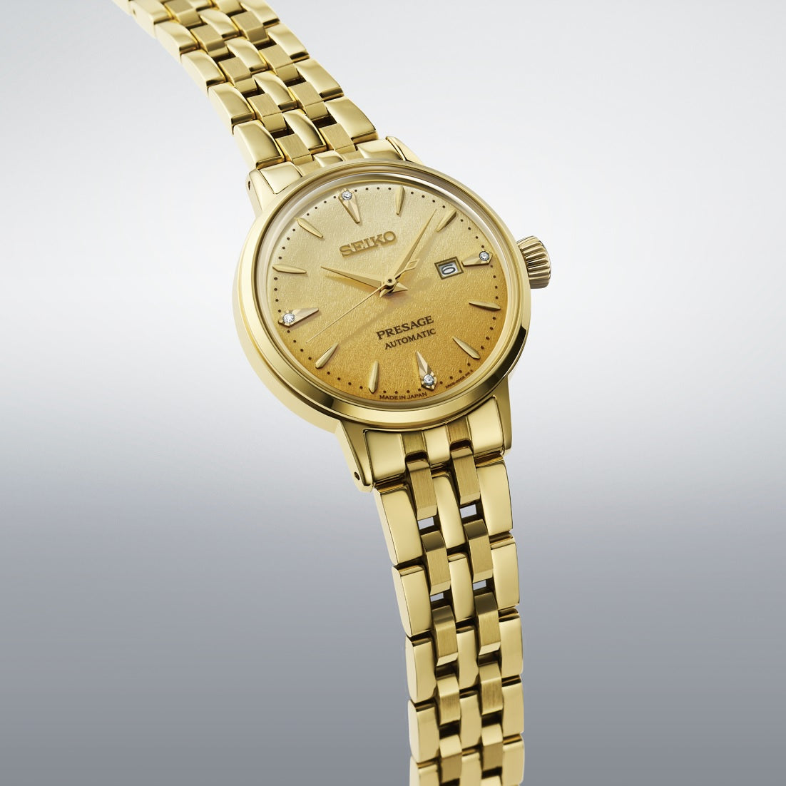 Seiko Presage Cocktail Time Sre018J1 "Eggnogg" Automatic Watch For Women - Image 4