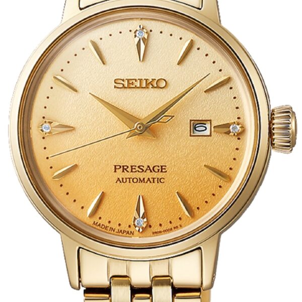 Seiko Presage Cocktail Time Sre018J1 "Eggnogg" Automatic Watch For Women
